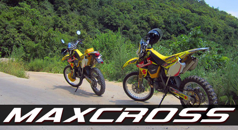 SUZUKI RMX250S 1996-N' (Iron tank version) ROCKSTAR MAKITA STYLE